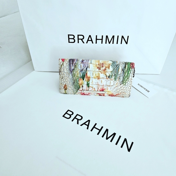 NWT Brahmin SUCCULENT BLOOM Ady Wallet - Picture 9 of 11